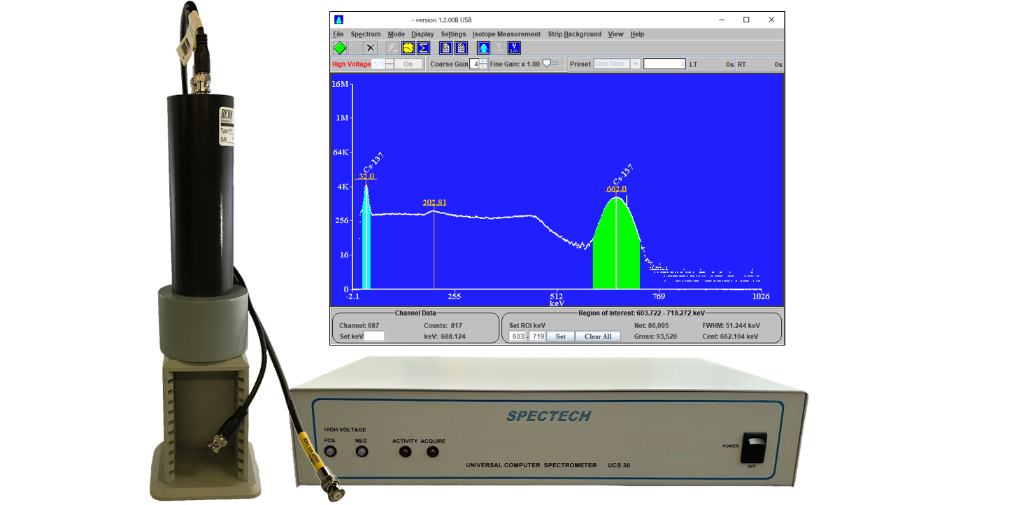 UCS30： MCA分光システム